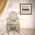 thumbnail image 3 of Pryor, Maresa 17x15 Gold Ornate Wood Framed with Double Matting Museum Art Print Titled - Black Skimmers on Lido Beach-Florida, 3 of 4