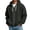 CU24_Black, variant on Resicozy Mens Zip Up Hoodies Long Sleeve Solid Color Hooded Sweatshirts Casual Fall Winter Track Jackets Light Brown S