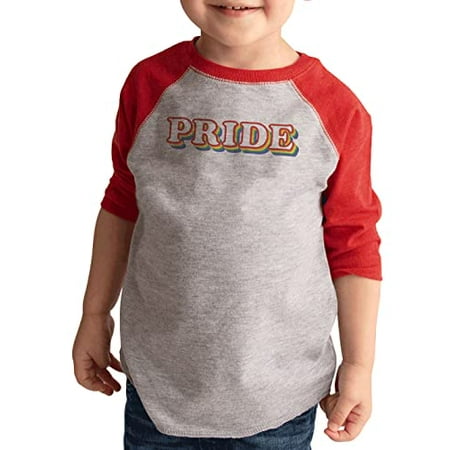 

7 ate 9 Apparel Kids Pride Shirts - Pride Rainbow Red Shirt 4T