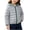Gray, variant on Jalioing Toddler Kids Puffer Jacket Winter Thermal Quilted Jacket Lightweight Zipper Up Hooded Puffy Coat 1-8 Years