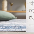 thumbnail image 6 of SAFAVIEH Arizona Merrilyn Oriental Machine Washable Area Rug, Beige/Blue, 5' x 8' Oval, 6 of 13