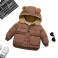 thumbnail image 2 of Lindreshi Boys Winter Coat Clearance Winter Baby Girls Boys down Cotton Thick Hooded Coat Warm Jacket, 2 of 4