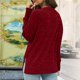 thumbnail image 4 of HongQid Long Sleeve Shirts for Women Tunic Trendy Casual Round Neck Tops Lightweight Sweaters, 4 of 7