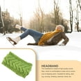 thumbnail image 1 of Bandeau d'Hiver pour Femmes Élastique Protège-Tête Chaud Épais Style pour Dames Couvre-Visage Cache-Oreilles Style Simple Accessoires pour Cheveux pour Femmes Vert Armée, 1 of 7