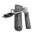 thumbnail image 2 of Bit Bit Bit Bit Silla de madera Escalera Perforación Bits Carpintero Camping Mochilero Herramienta de mano Herramienta con caja de cuero Gris seitruly TO007857-01, 2 of 7