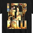 thumbnail image 3 of Instant Message - Lets Play Ball - Toddler & Youth Short Sleeve Graphic T-Shirt, 3 of 6