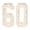 60, variant on Miumaeov 4FT Marquee Numbers 40, Large Light Up Numbers with Warm LED, 39 Inch Tall Lighted Numbers for 50th Birthday Anniversary Party