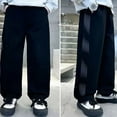 thumbnail image 2 of Maean Boys Straight Leg Sweatpants Cotton Baggy Athletic Jogger Sweat Pants Elastic Waist with Pockets, 2 of 7