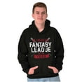 thumbnail image 4 of Fantasy Baseball League Manager Men's Big & Tall Graphic Hoodie Brisco Brands 2X, 4 of 5