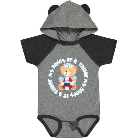

Inktastic My Daddy is a Sailor Boys Gift Baby Boy Bodysuit