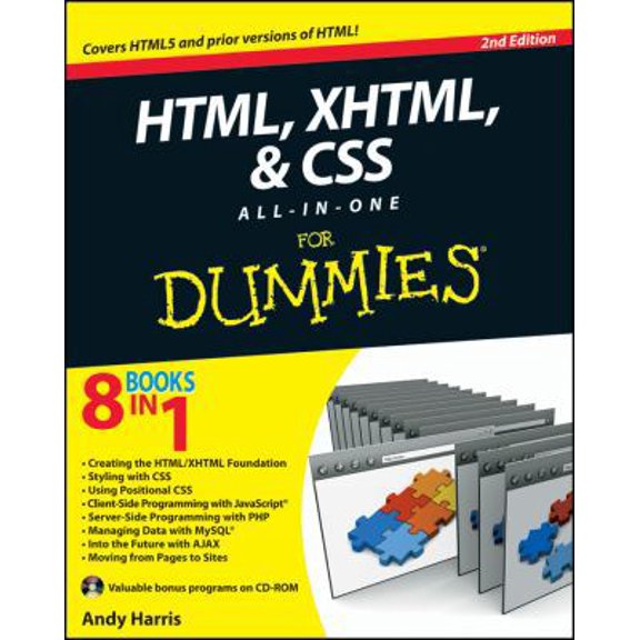 Pre-Owned HTML, XHTML and CSS All-In-One For Dummies (Paperback) 0470537558 9780470537558