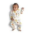 thumbnail image 7 of M+A by Monica + Andy Organic Cotton Gender Neutral Halloween First Moves Bodysuit + Groove Pant + Bib Set, Sizes Newborn -24 Months, 7 of 7