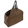 thumbnail image 2 of Bolsa de lona portátil para guardar leña y transportar leña, organizador de accesorios para chimenea, 2 of 14