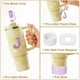 thumbnail image 3 of Juego de accesorios Uxcell para taza con asa, que incluye cubierta de silicona para popote, bota, tapón a prueba de derrames, encanto de asa, etiqueta de iniciales letra J, 3 of 7