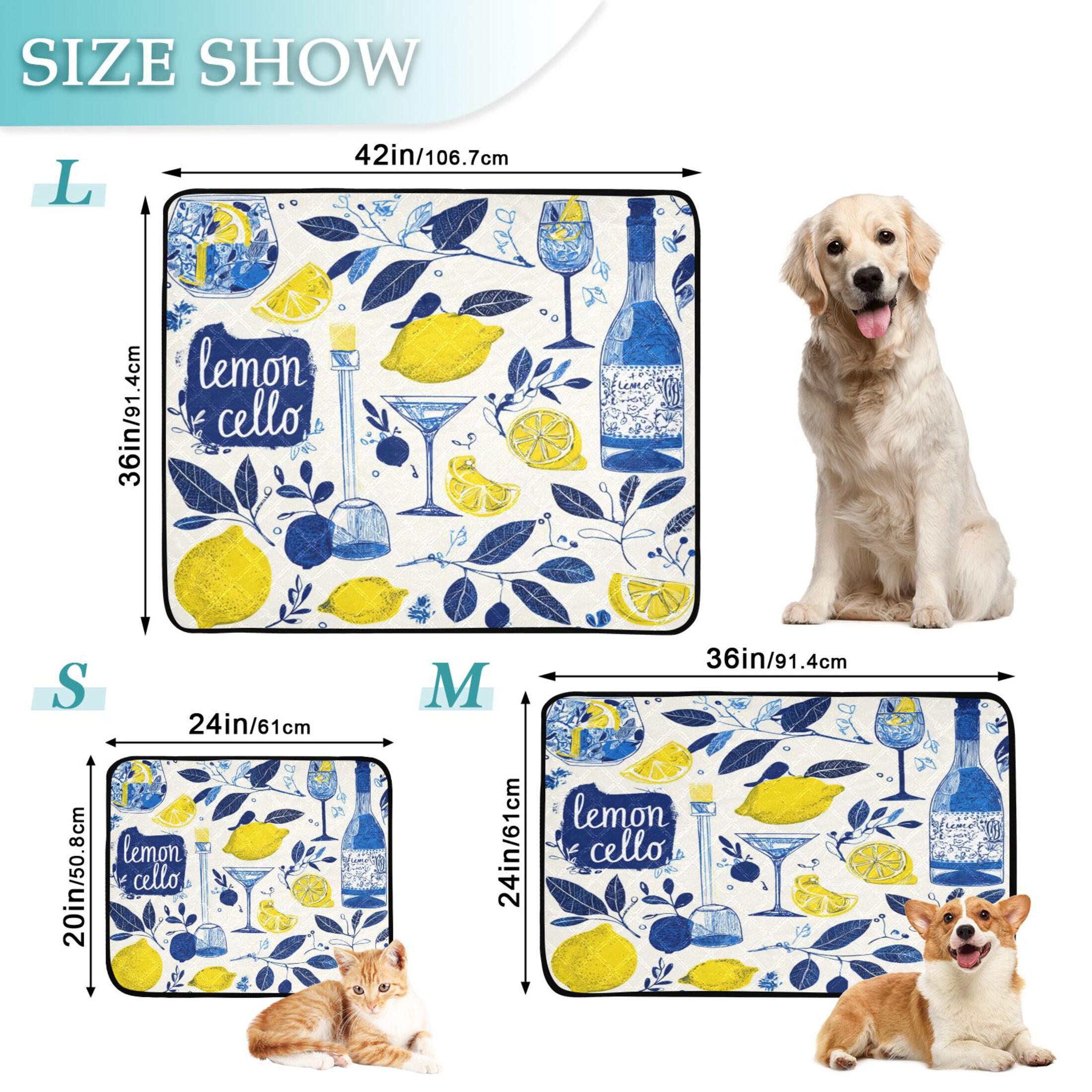 IAUYY Washable Pee Pads for Dogs Smallx3 Absorbent and Leak-Proof Non-Slip Reusable Puppy Pee Pads for Dogs Applicable to Playpen Potty Crate The Branches Of The Leaves