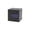 Black Blue, variant on Necvior Wood Cube Voice Control Alarm Clock Bedside Table Square Clock Multipurpose for Children Bedroom Dormitory
