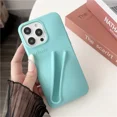 thumbnail image 3 of Estuche para teléfono de silicona suave con diseño de lápiz labial para iPhone 11, 12, 13, 14, 15 Pro Max, soporte portátil para brillo de labios Rhode Hailey, 3 of 5