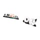 thumbnail image 5 of Escultura De Pared Con Diseño De Ciervo Y Panda, Ideal Como Reloj Para Jardín, Porche Y Sala De Estar, Decoración Moderna Y Bonita Para El Hogar., 5 of 8