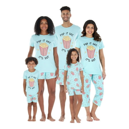

Our Family Pjs Family Matching Movie Night Cotton Pajama Sets