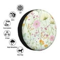 thumbnail image 4 of Kdxio bird and butterfly Tire Cover Wheel Protectors Tyre Covers Weatherproof Wheel Covers Universal Fit for Trailer Rv SUV Truck Camper Travel Trailers-16 inch, 4 of 6