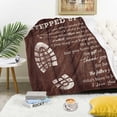 thumbnail image 2 of LHSHID Bonus Dad Gifts Step Dad Gifts from Daughter Son to Our Bonus Dad Gift Throw Blanket Bonus Dad Birthday Gift Ideas Stepped Up Dad Father Gifts Best Step Dad Ever Gifts 40"x50", 2 of 7