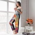 thumbnail image 5 of Salouo Meditating Cute Horse Print Women's Pajama Pants Casual Loose Sweatpants PJs Flowy Pants Drawstring Palazzo for Women Wide Leg Pants Lounge Pajama -Small, 5 of 8