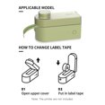 thumbnail image 2 of MAKEID 16mmx4m Adhesive Label Paper Thermal Printing Paper Sticker Tape Waterproof Tear-Resistant for Home Office for MAKEID M1/L1 Portable Label Maker Printer, 2 of 7