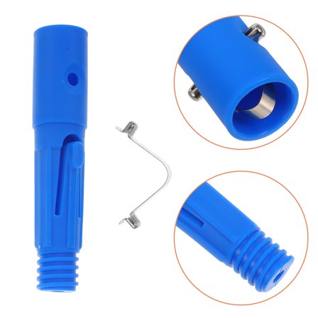Raindrops 1 Set Pole Adapter For Mop Mop Pole Threaded Tip Threaded Handle Tip Mop Handle Part Duster Handle Tip Extension Pole Replacement Tip