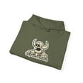 thumbnail image 3 of Dead Monster Toy Machine Skateboard 00s Vintage Classic Hoodie Print - XL / Military Green, 3 of 5