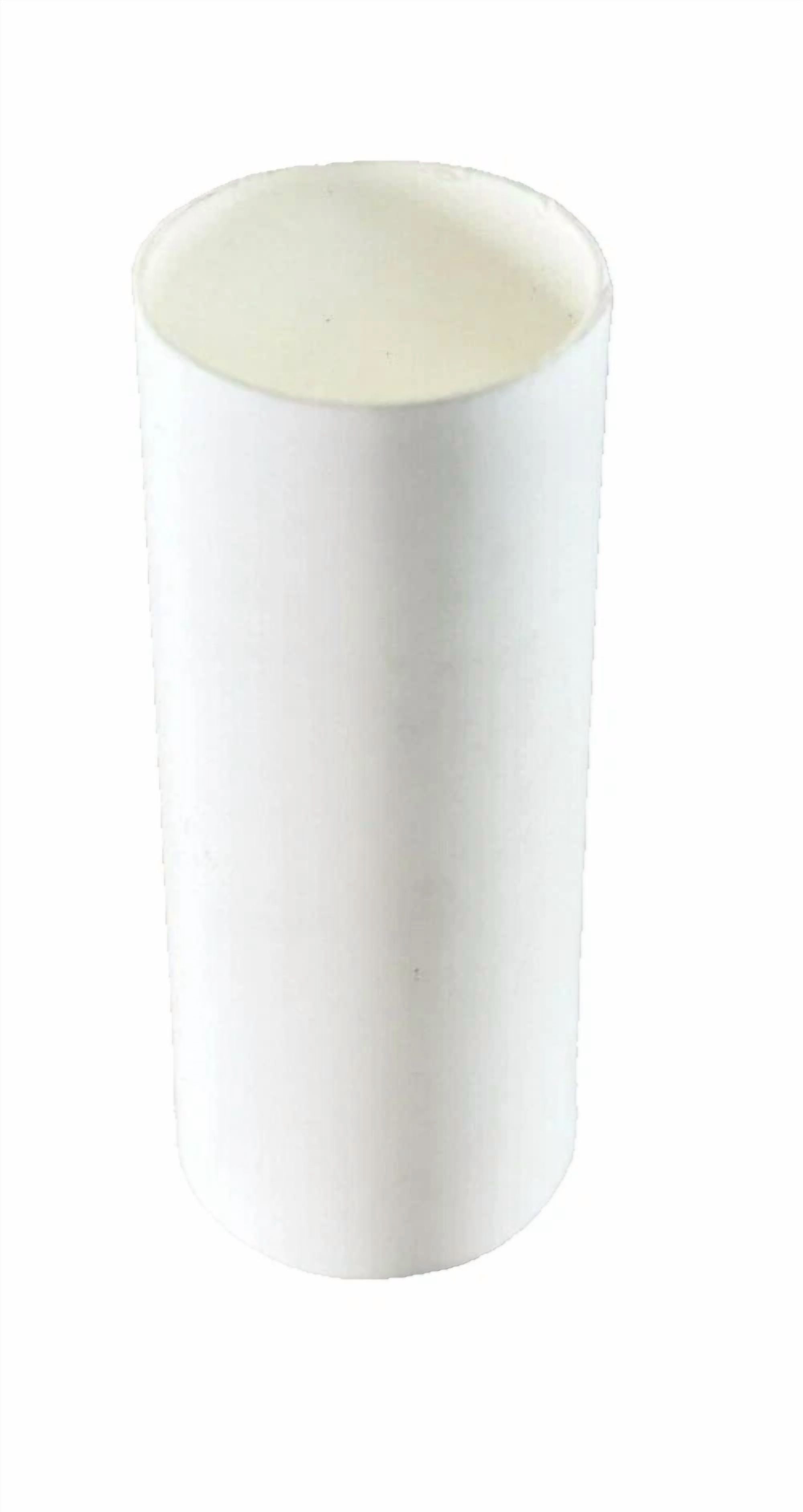 2.2 X 0.8 White Plastic Candle Cover Sleeves Chandelier Socket Sleeves Lot Of 24