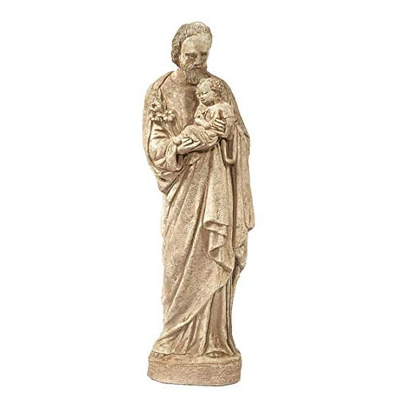 Solid Rock Stoneworks Md St. Joseph- 26" Tall x 8" w x 7" Dia- Buff