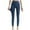 Blue-02, variant on Jean Leggings Jeggings for Women Elastic High Waist Slim Fit Skinny Stretchy Imitation Denim Pants