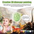thumbnail image 2 of Jindong Handpainted DIY Creative 3D Painted Dinosaur Set Toy Children Home DIY, 2 of 9