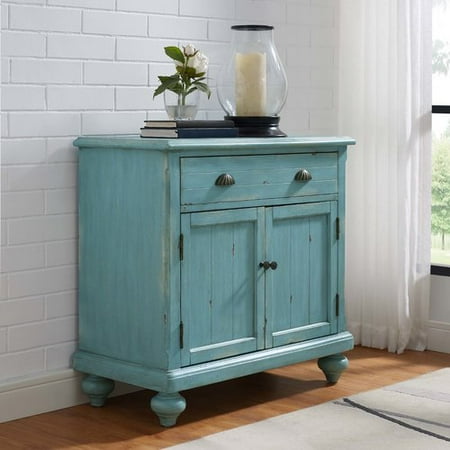 - August Grove Ashland 2 Door 1 Draw Accent Cabinet