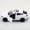 white, variant on Die-Cast Alloy SUV Model, Gray Mini Replica with Openable Doors & Sunroof, Collectible Display Piece
