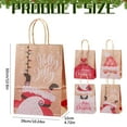 thumbnail image 3 of Christmas Gift Bags with Handles, Christmas Gift Bags Paper Gift, Candy Bag, Gift Wrap Bags Christmas Goody Bags, Holiday Treat Box and Presents for Xmas Party Favors 32 x 26 x 12cm, 3 of 9