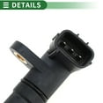 thumbnail image 4 of Sensores de velocidad de transmisión de entrada Unique Bargains VSS para Honda Civic Hybrid 1.3 06-11 No.28810-P7W-004 Negro Resistente, 4 of 6