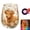 Cute Highland Cattle, variant on 2026 Floral Hummingbird Glass Cup with LED Light Base, Decorative Tea Cup and Coffee Mug for Women, Illuminated Garden Drinkware for Home Office, Gift for Tea Lovers (250th Anniversary A)