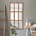 thumbnail image 6 of AFQH Three-dimensional imitation window wooden acrylic mirror wall sticker decoration, 6 of 11