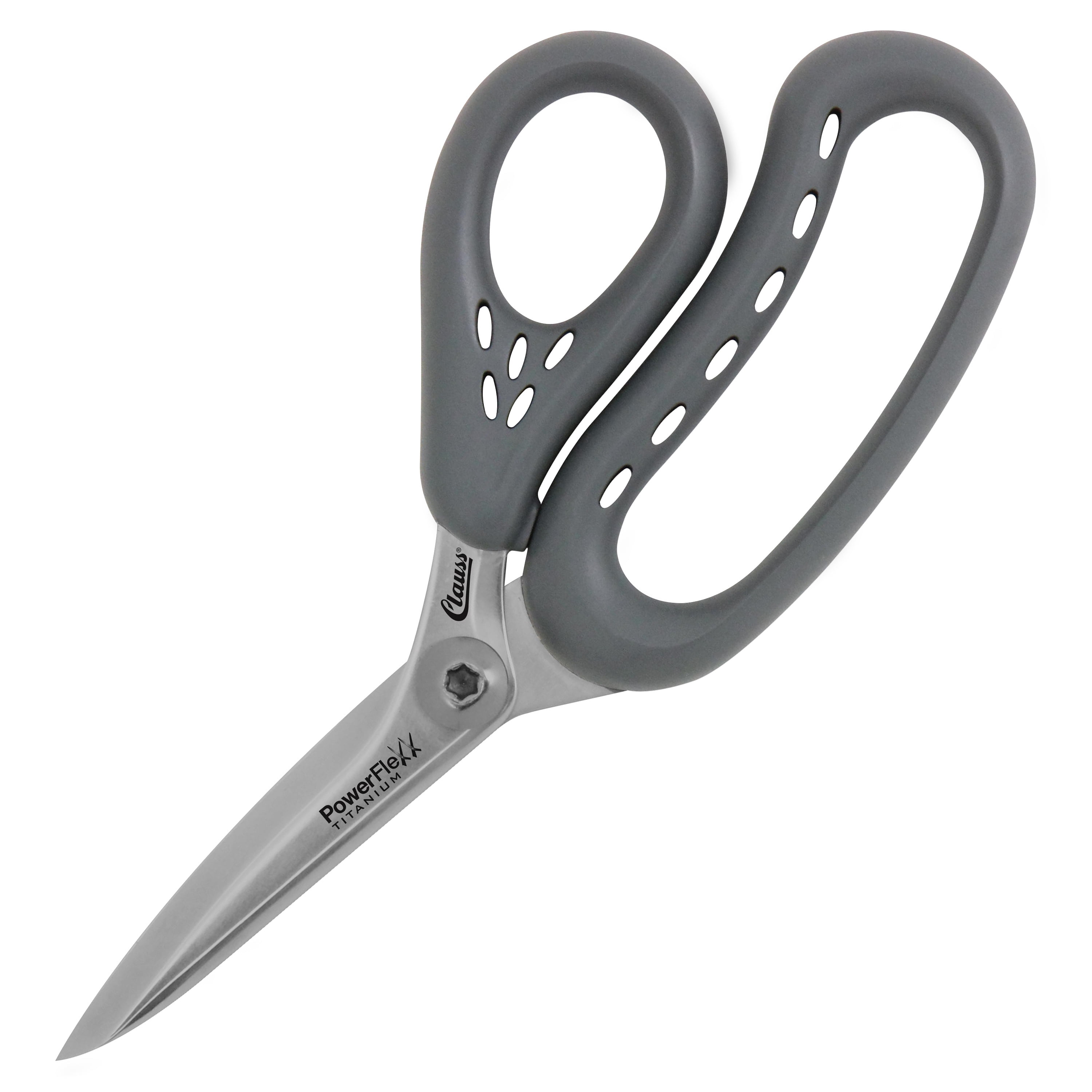Acme Powerflex Ti Bonded Scissors 8" Oversized Gray 18686