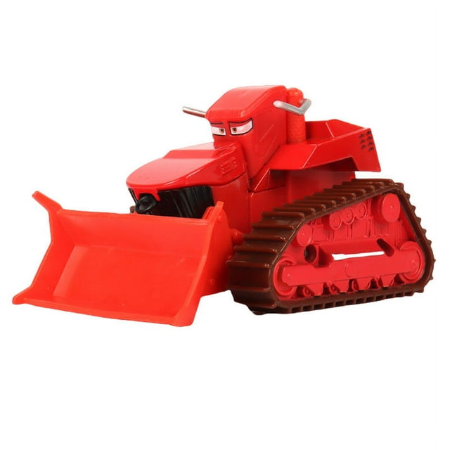 Camión bulldozer Matador de aleación Disney Pixar Cars Rhapsody, modelo de coche de metal fundido a presión 1:55, juguete para regalo de cumpleaños para niños