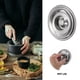 thumbnail image 2 of 1pc 10 cm acero inoxidable condimento de la olla cubierta hogar casero condimento tapa tapa, 2 of 4