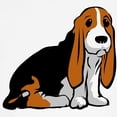 thumbnail image 4 of CafePress - Bassett Hound Sweatshirt - Crew Neck Sweatshirt, 4 of 5