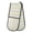 Light Yellow and White Stripes, variant on Dailycode Double Sided Oven Mitt with Loop Heat Resistant Kitchen Long Potholders 7" x 35" Bear Forest