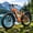 Orange, variant on PUCKIPUPPY Electric Bike for Adults 28mph Top Speed 60Miles Max Range 960W Peak 26" Fat Tire Electric Mountain Bike 48V 15AH Removable Battery Ebike 7 Speed off Road E Bike, Comply with UL2849 By SGS