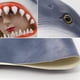 thumbnail image 4 of Máscara de tiburón Máscara de cabeza completa de animal realista de látex para fiesta de disfraces de Halloween, kaili Sencillez, 4 of 5