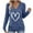 Blue, variant on DDAPJ pyju V Neck T Shirts for Women Double Heart Graphic Long Sleeve Shirt Valentine's Day Tees Couple Gifts Tops Coffee XXL