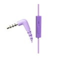 thumbnail image 3 of Panasonic ErgoFit Earbud Headphones with Microphone and Neodymium Drivers, RP-TCM125 (Purple), 3 of 5