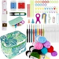 thumbnail image 2 of 59/92Pcs Crochet Kit with Colorful Yarn Ergonomic Crochet Hook Set with Storage Bag Complete Crochet Yarn Kit with Crochet Accessories Practical Crochet Starter Kit Portable for Craft Adults Kids, 2 of 11