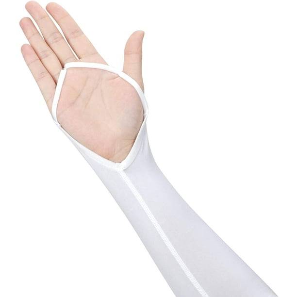 Acheter Manches de bras de protection solaire respirantes, gants à